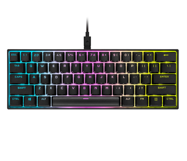 CORSAIR K65 RGB Mini Cherry MX Red CH-9194010-NA - 640403 - zdjęcie